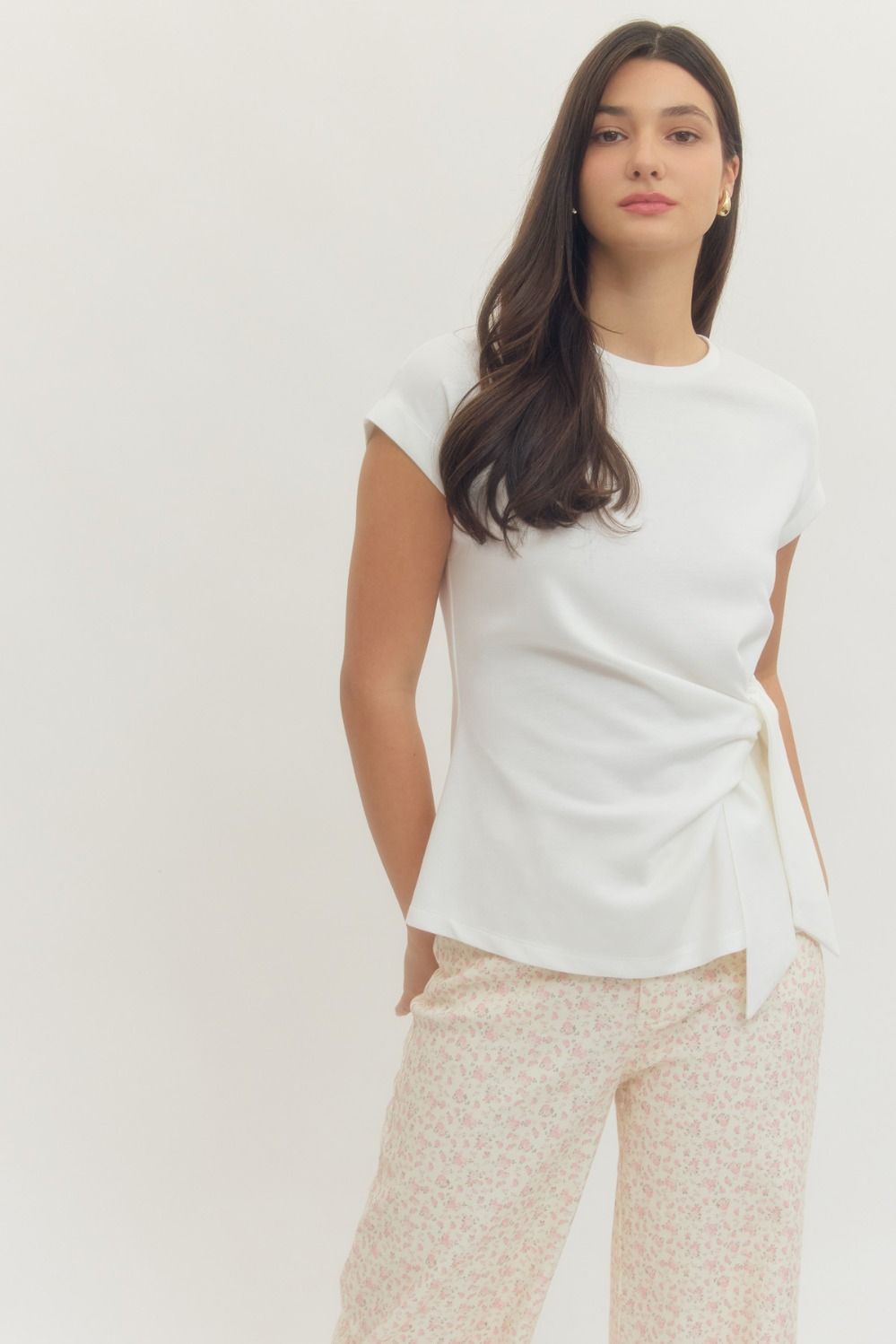 Top With Bow Detail