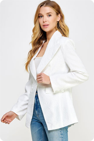 Cinched Waist Blazer