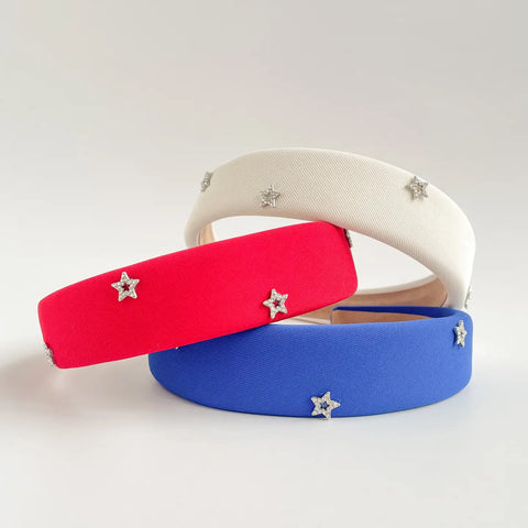 Embellished Star Padded Headband